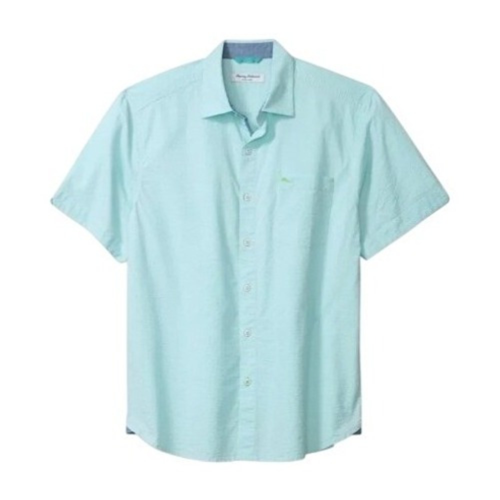 Tommy Bahama Mens XXL Nova Wave Blue Short Sleeve Shirt NWT